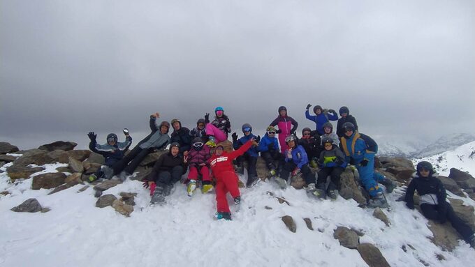 Jours 4 Et 5 Des Progres Pour Tout Le Monde Et Un Joyeux Anniversaire Souhaite A ron Sejour Au Ski 22 College De La Montagne Noire